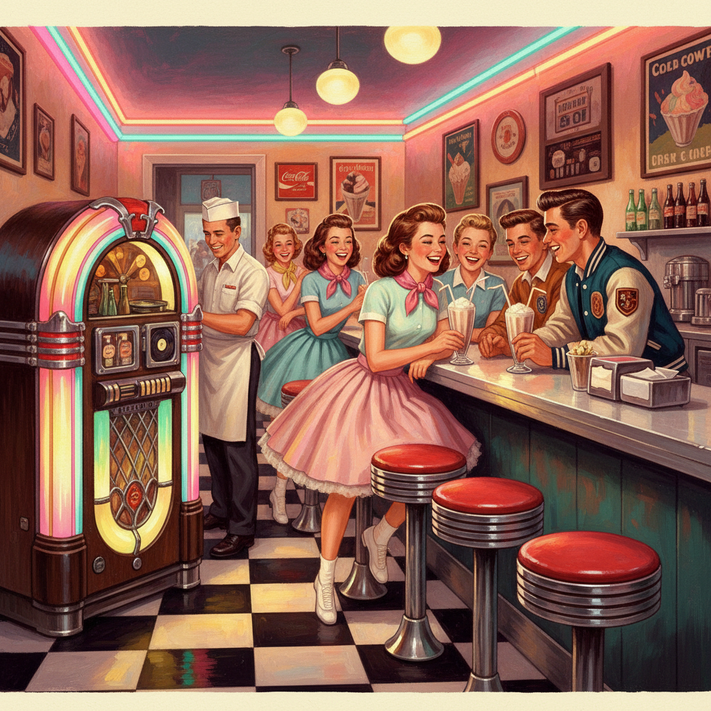 Sweet Sixteen — 50s Soda Fountain