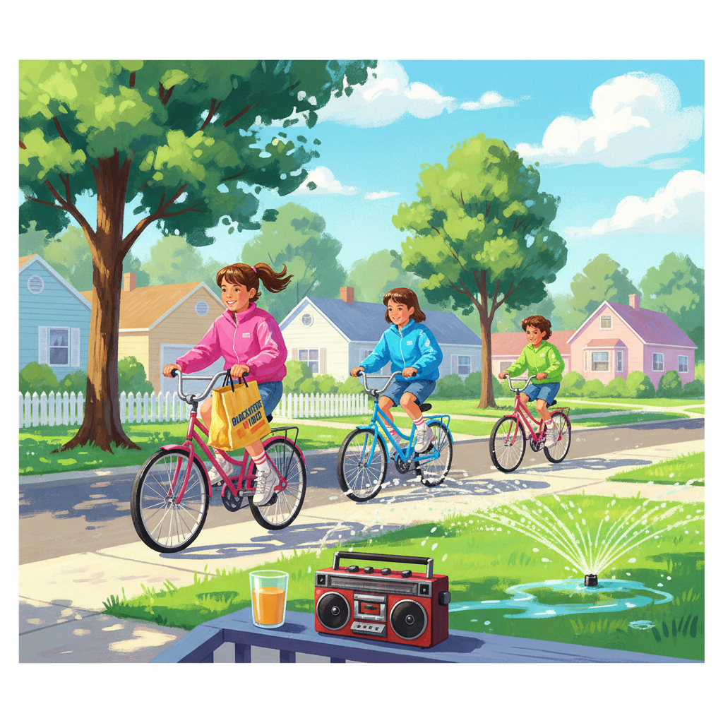 Saturday Ride — 90s Neighborhood