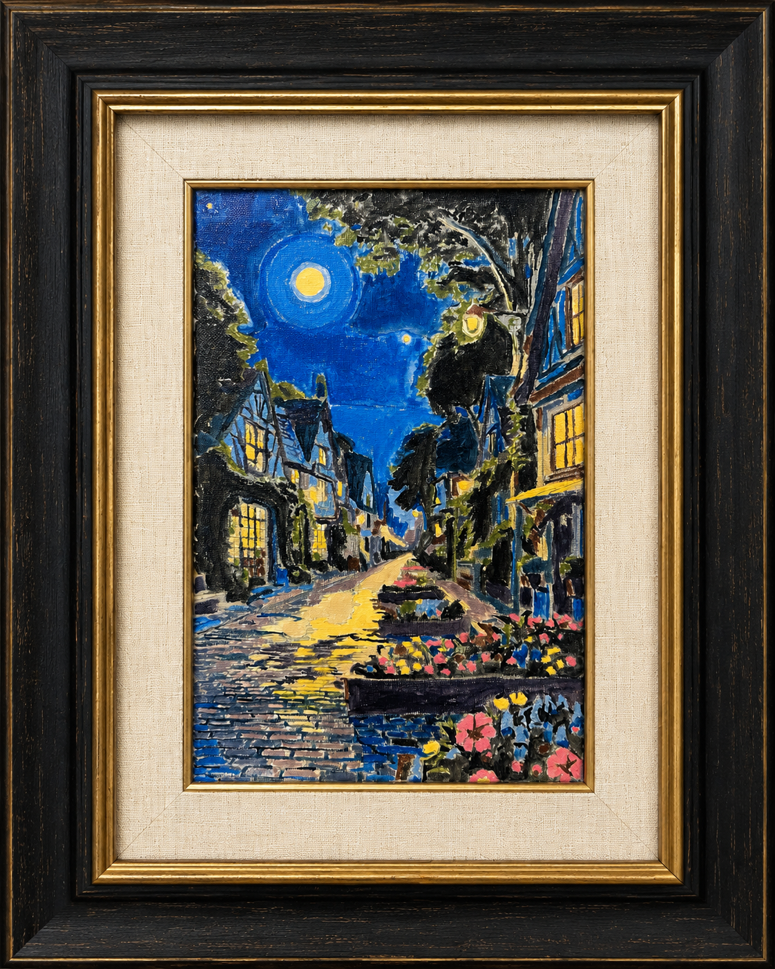 Moonlit Cobblestones